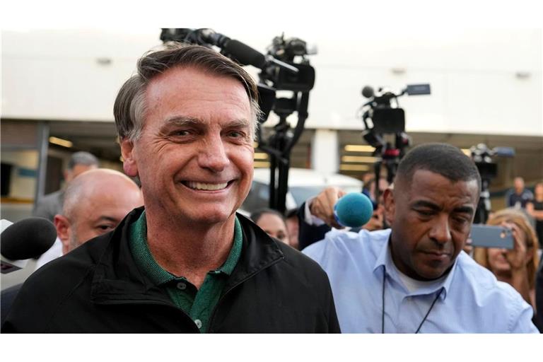 Dem ehemaligen Präsidenten von Brasilien, Jair Bolsonaro, wird von der Justiz unter anderem ein versuchter Staatsstreich vorgeworfen. (Archivbild)