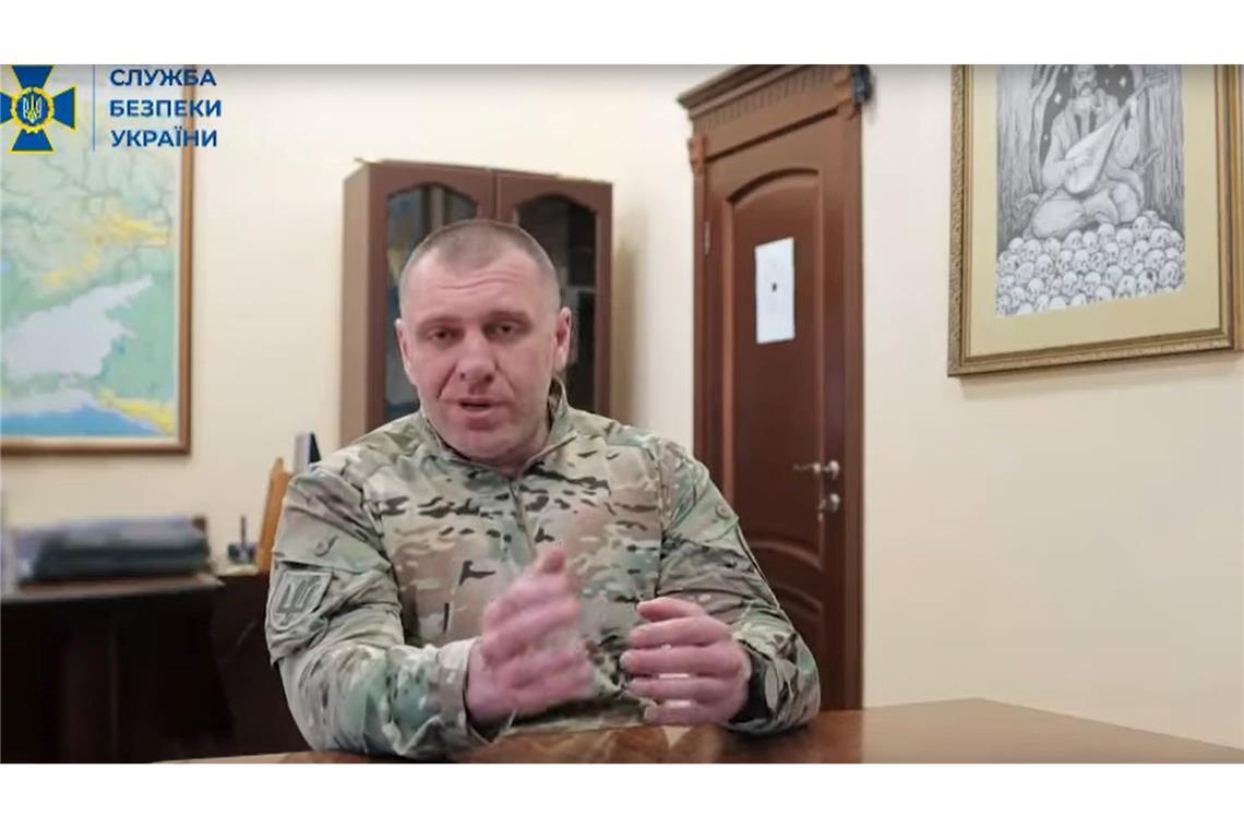 Kiew: Mörder von ukrainischem Geheimdienstoffizier getötet Dem ukrainischen Geheimdienstchef Wassyl Maljuk zufolge ist der Mord an einem hochrangigen Agenten Kiews aufgeklärt und die Täter selbst wurden getötet. (Archivbild)