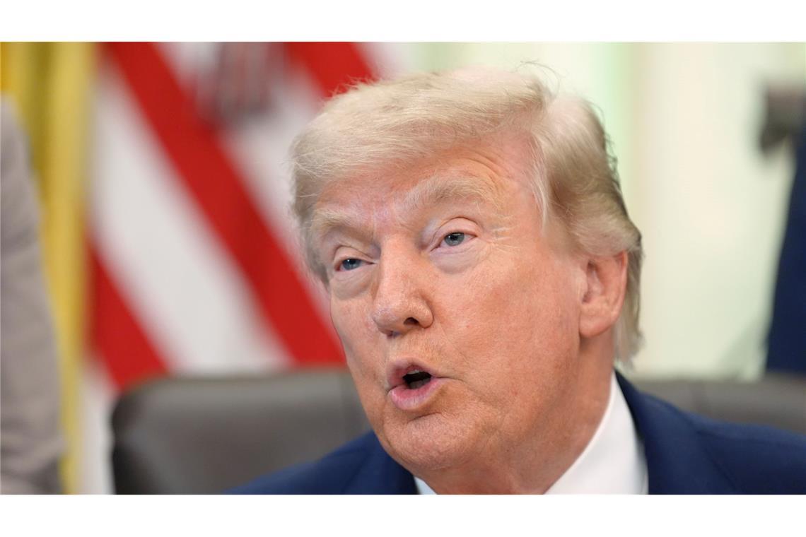 Dem US-Militär ist nach Angaben von Präsident Trump ein Schlag gegen die venezolanische Gang Tren de Aragua gelungen. (Archivbild)