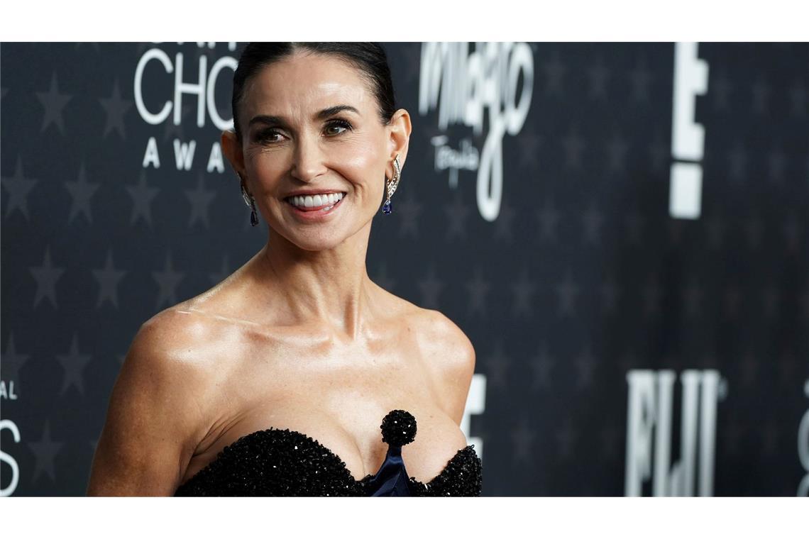 Kritiker zeichnen Demi Moore als beste Schauspielerin aus Demi Moore konnte auch bei den Critics Choice Awards triumphieren.
