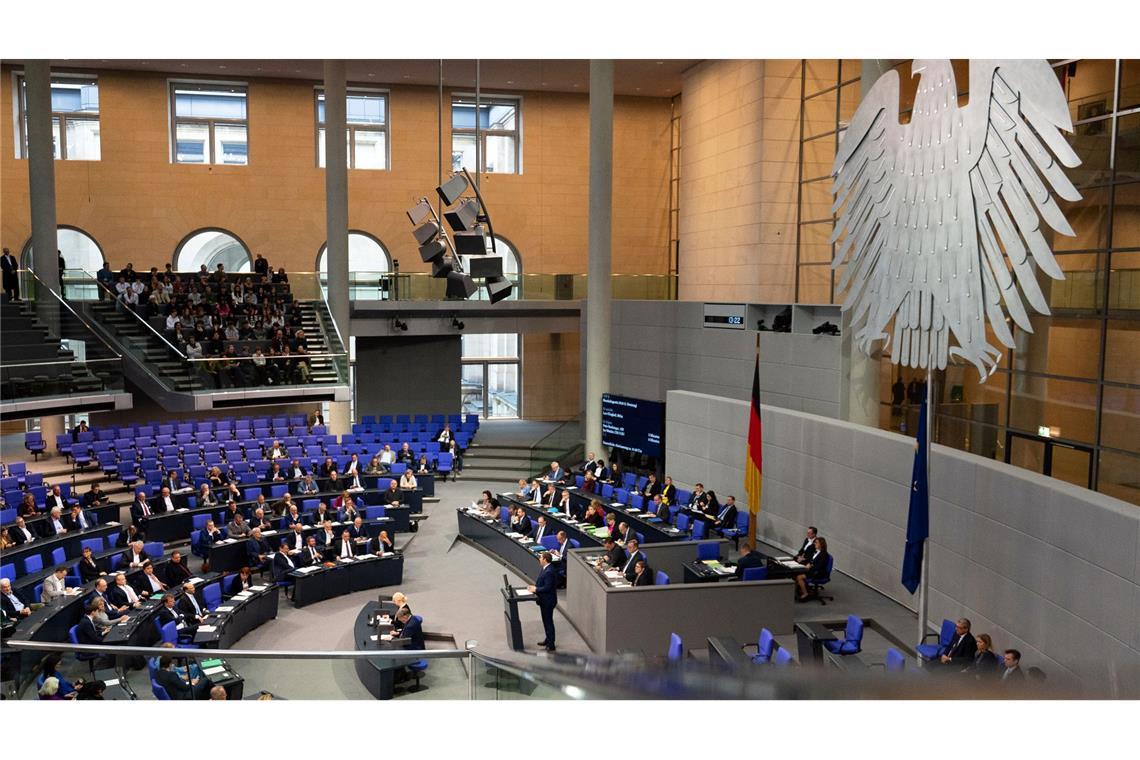 Den Haushalt zu beschließen, gilt als "Königsrecht" des Parlaments.