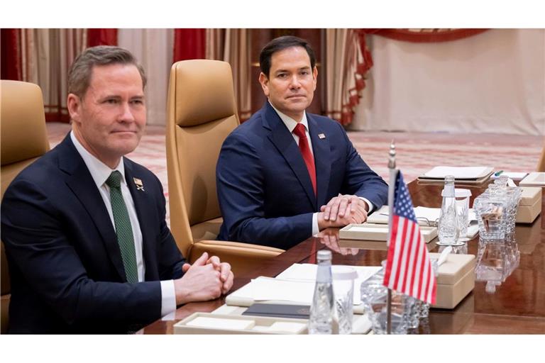 Den Job von Sicherheitsberater Mike Waltz übernimmt Außenminister Marco Rubio kurzerhand mit. (Archivbild)