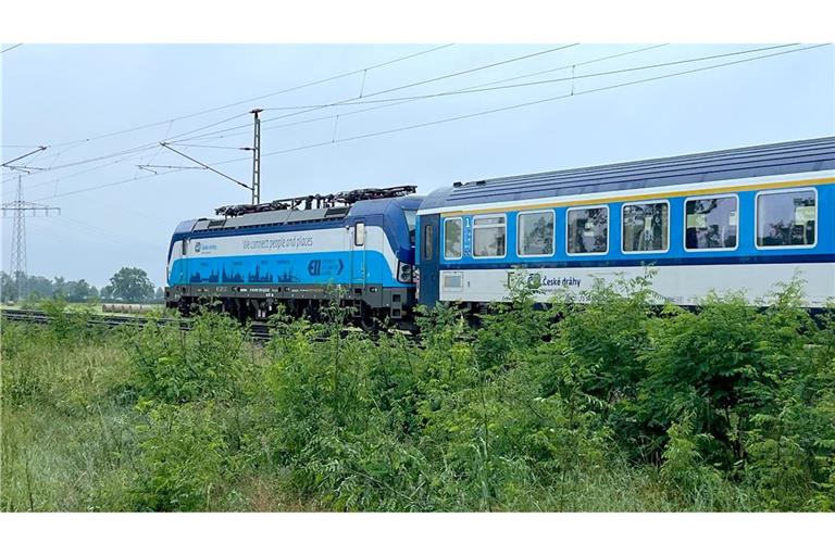 Den Zug für die neue Direktverbindung stellt die Tschechische Bahn ČD. (Archivbild)
