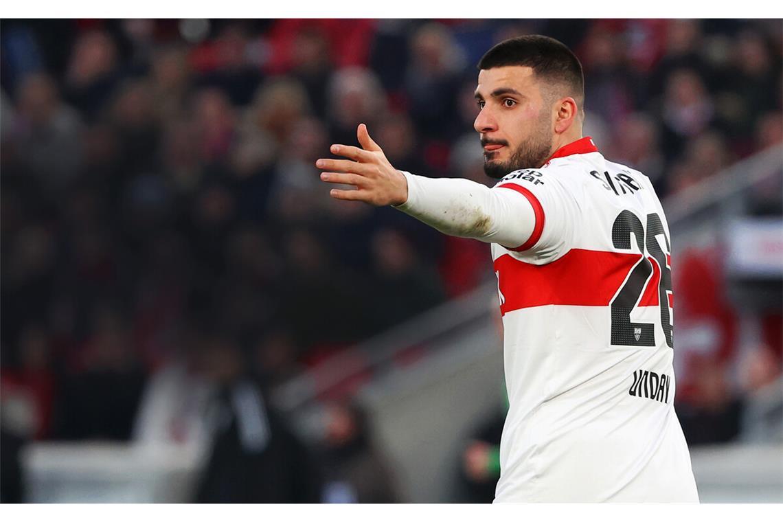Auf der Suche nach Leichtigkeit Deniz Undav gibt beim VfB Stuttgart mit die Richtung vor. Zuletzt lief es für den 28-Jährigen in einigen Situationen aber nicht rund.