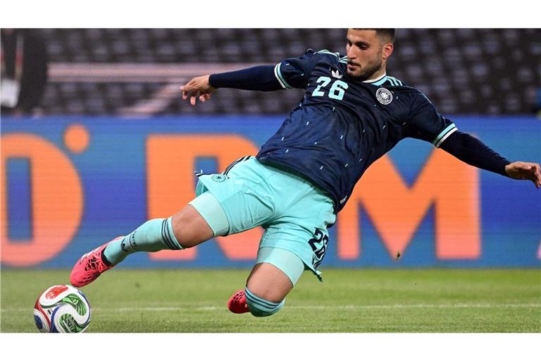 Deniz Undav hat im letzten Testspiel gegen Finnland doppelt getroffen.