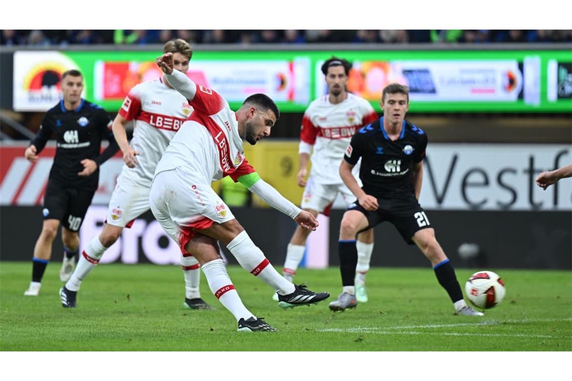 Deniz Undav und der VfB zeigte trotz des Erfolgs eine durchwachsene Leistung.
