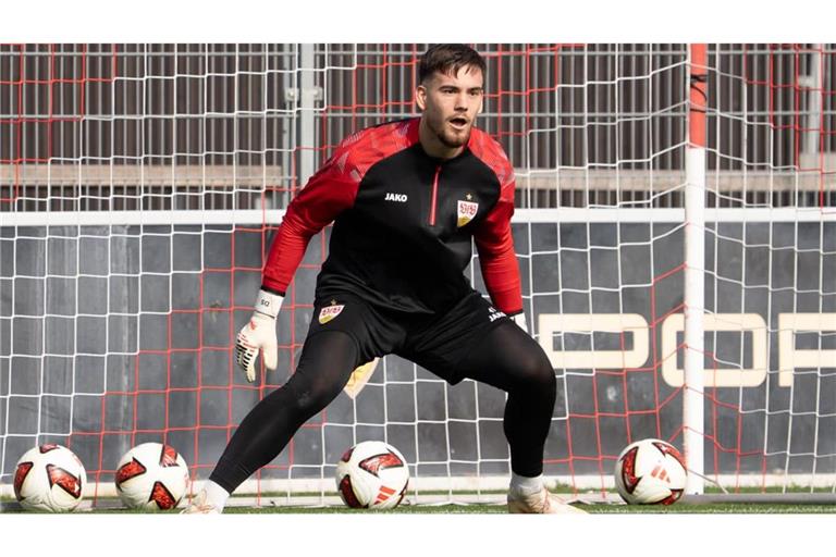Dennis Seimen ist wieder im Training.