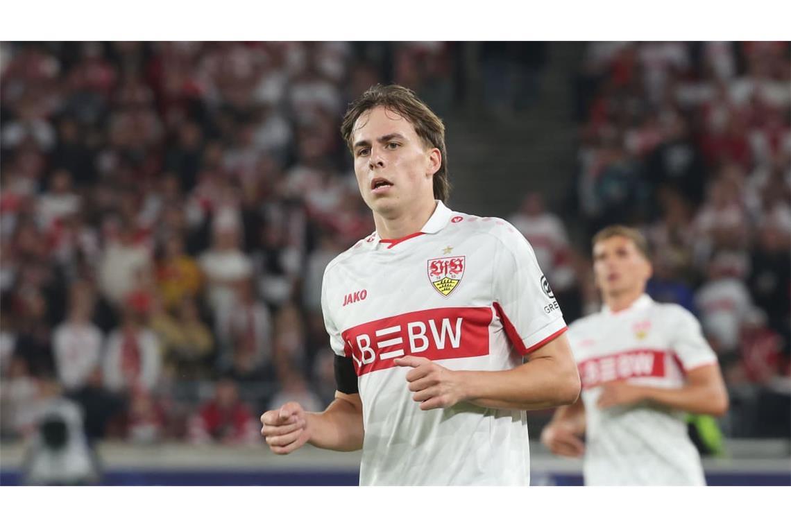 Der 20-jährige Leo Sauer trägt seit einigen Monaten das VfB-Trikot.