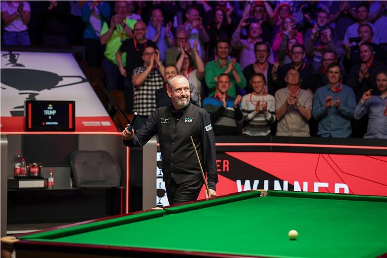 Der 50-jährige Mark Williams setzte sich im Halbfinale gegen die Nummer 1 der Welt durch.