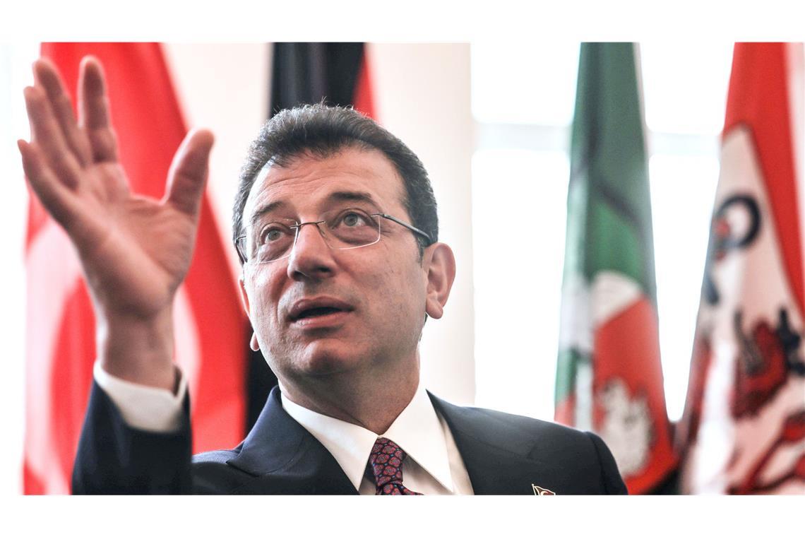Imamoglu: Türkei unter Erdogan in „Republik der Angst“ verwandelt Der 53-Jährige Ekrem Imamoglu wird zurzeit im bekannten Marmara-Gefängnis in Silivri nahe Istanbul festgehalten. (Archivbild)