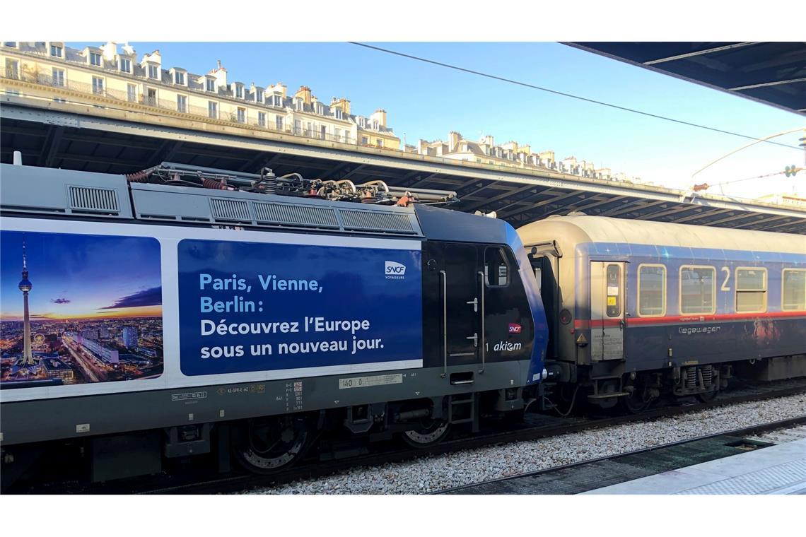 Der ab Dezember aus dem Fahrplan wegfallende Nachtzug Paris-Berlin hat vielleicht doch eine Zukunft (Archivbild).