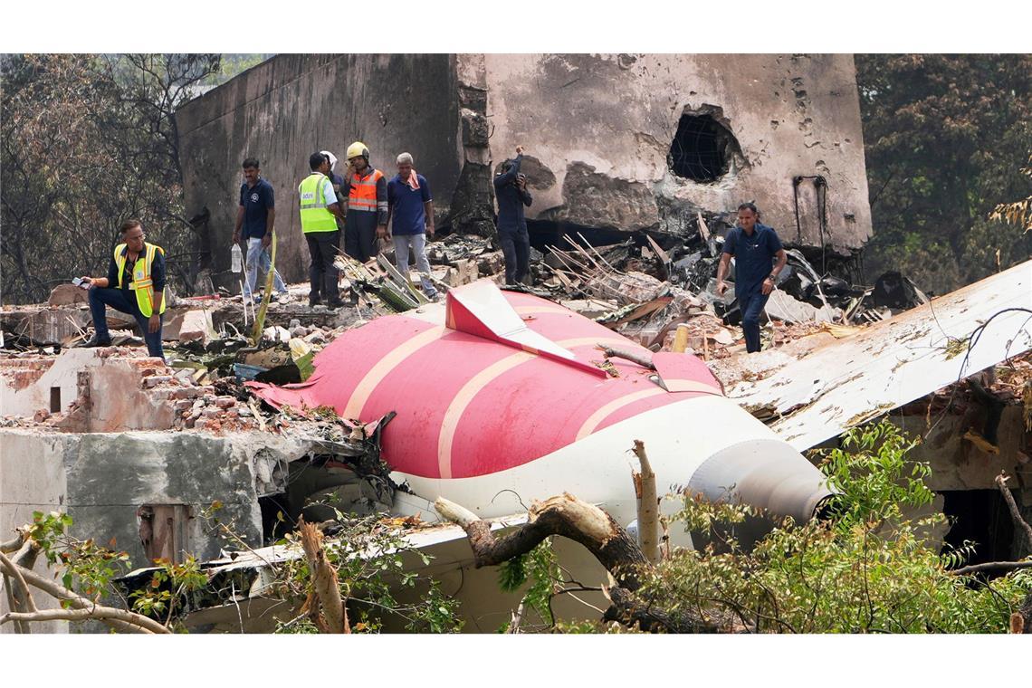 Der Absturz einer Boeing im indischen Ahmedabad war das schwerste Flugzeugunglück im Jahr 2025. (Archivbild)