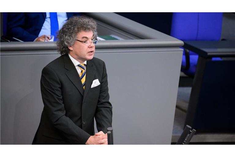 Der AfD-Politiker Matthias Moosdorf gehört dem Bundestag seit 2021 an. (Archivbild)
