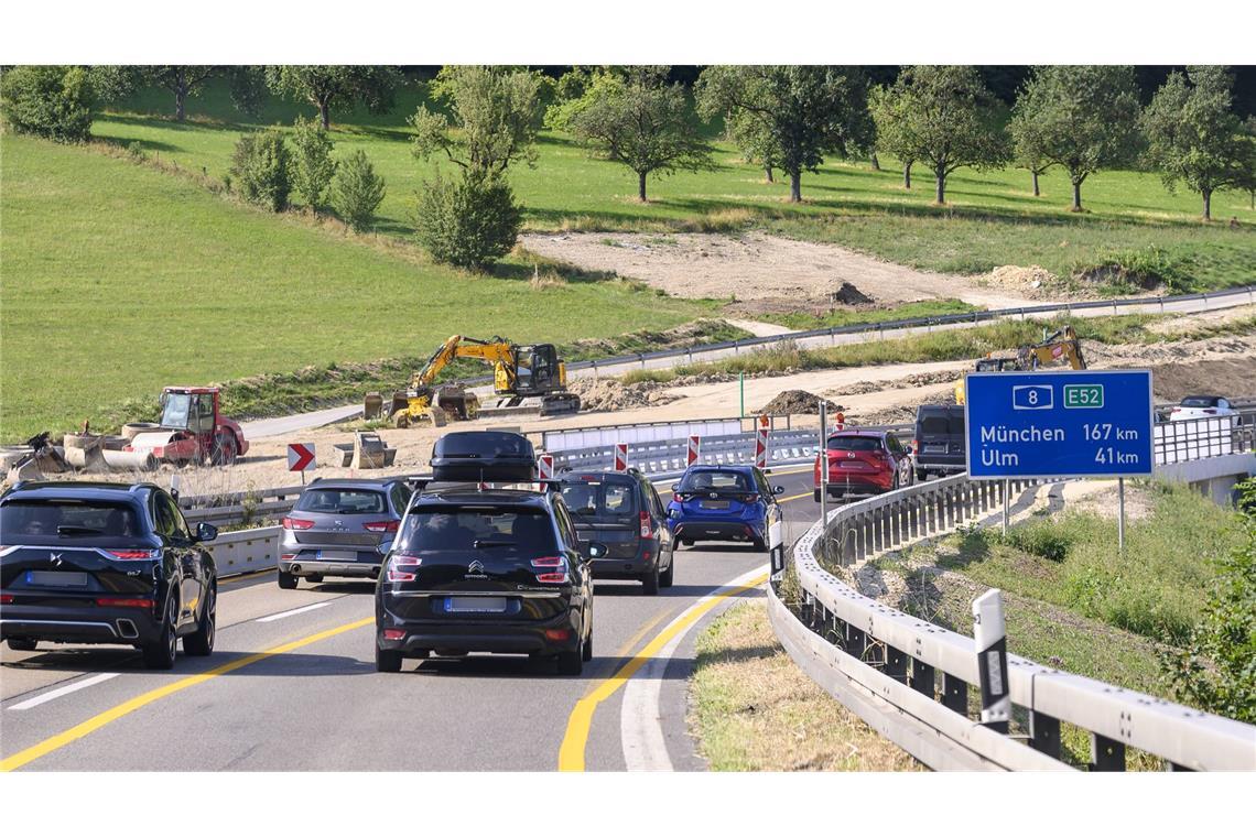 Albaufstieg wird zweimal gesperrt – lange Staus drohen Der Albaufstieg wird im Oktober zweimal gesperrt.