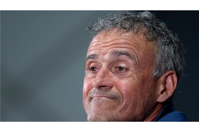 Der allseits bewunderte Luis Enrique sagt vor dem Finale: "Ich bin kein Star als Trainer."