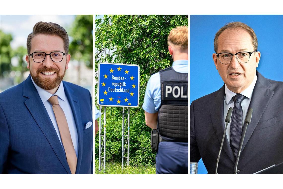 Konstanzer Anwalt zeigt Innenminister Dobrindt an Der Anwalt Andreas Hennemann (links) wirft Innenminister Dobrindt vor, sich mit den Zurückweisungen von Asylsuchenden über geltendes Recht hinwegzusetzen.