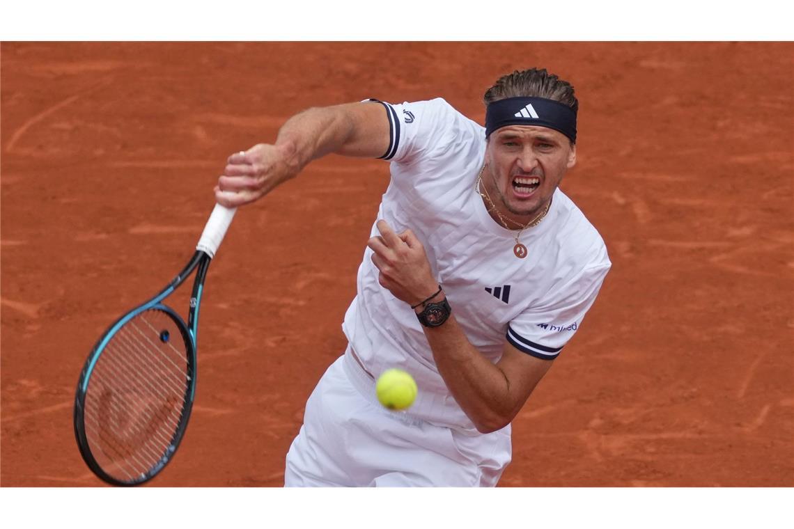 Der Aufschlag kam bei Zverev ab dem zweiten Satz besser.