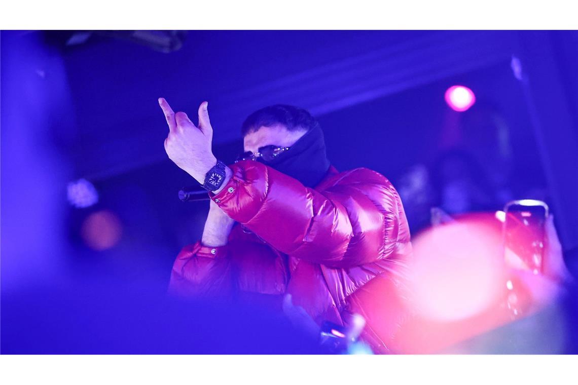 Der Auftritt war nach wenigen Minuten wieder vorbei.