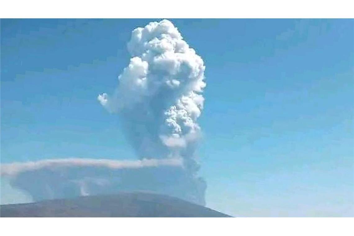 Der Ausbruch gilt als erste dokumentierte Aktivität des Hayli Gubbi seit mehreren Jahrtausenden. (Handout)