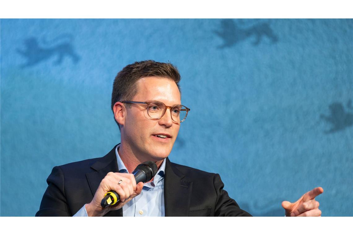 Der baden-württembergische Spitzenkandidat der CDU, Manuel Hagel