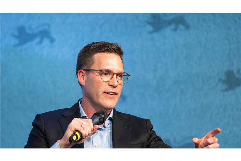 Der baden-württembergische Spitzenkandidat der CDU, Manuel Hagel