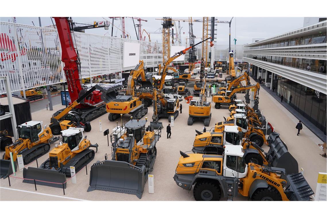 Liebherr wächst in schwierigem Umfeld Der Baumaschinenkonzern Liebherr hat seinen Umsatz gesteigert. (Archivbild)