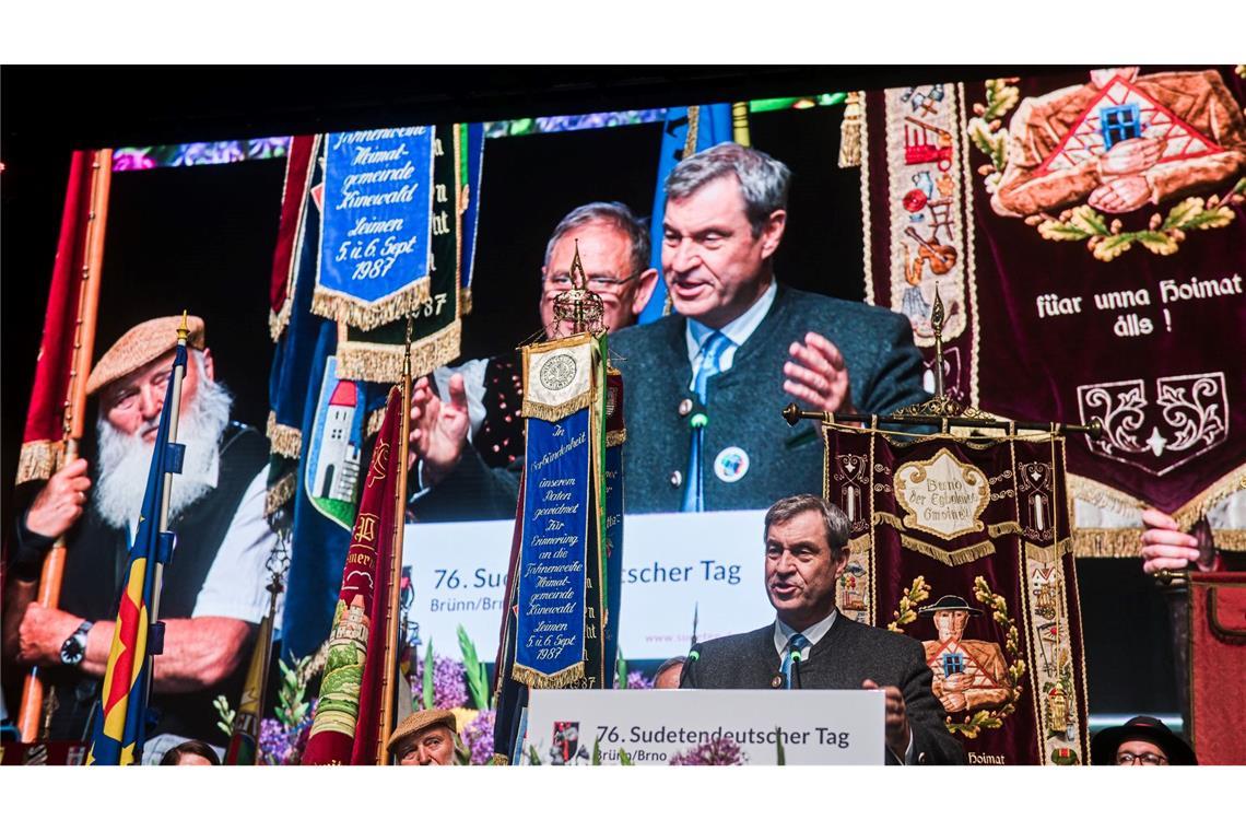 Söder: Sudetendeutscher Tag in Brünn ein historisches Signal