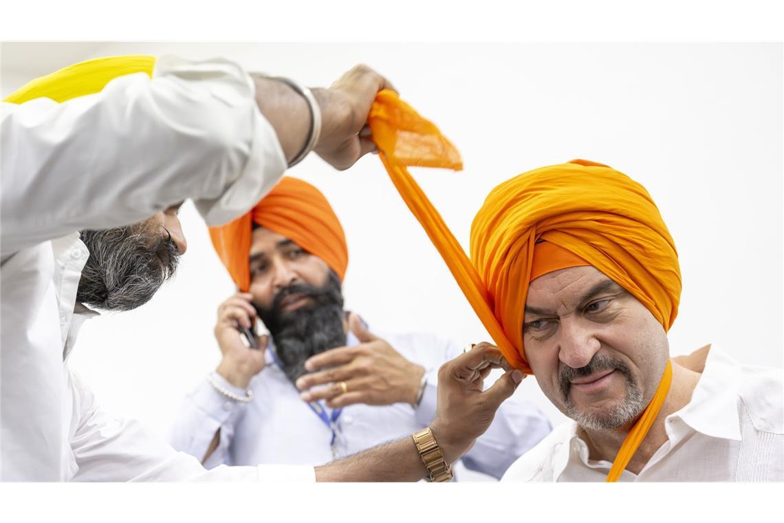Indienreise abgebrochen – Ministerpräsident geht es besser Der bayerische Ministerpräsident musste seinen Aufenthalt in Indien abbrechen.