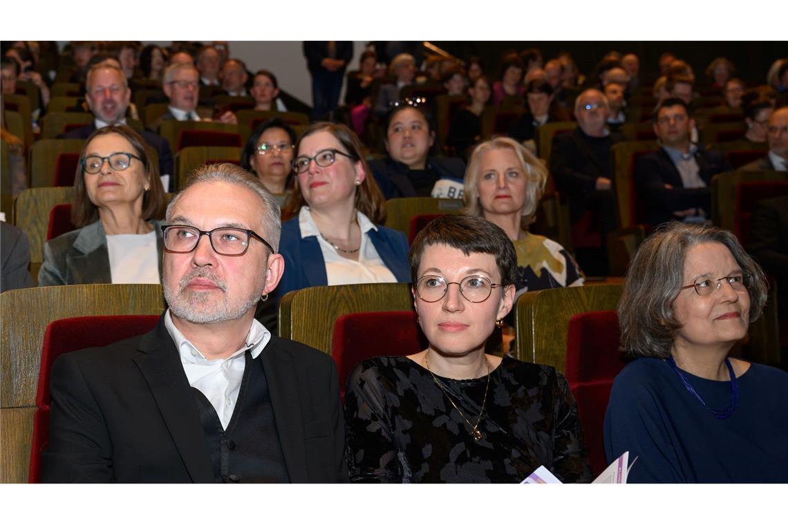 Leipziger Buchmesse mit Festakt eröffnet Der belarussische Autor Alherd Bacharewitsch wird zur Buchmesse-Eröffnung geehrt.