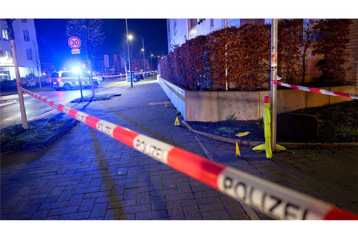 Der Bereich rund um den Tatort wurde abgesperrt.