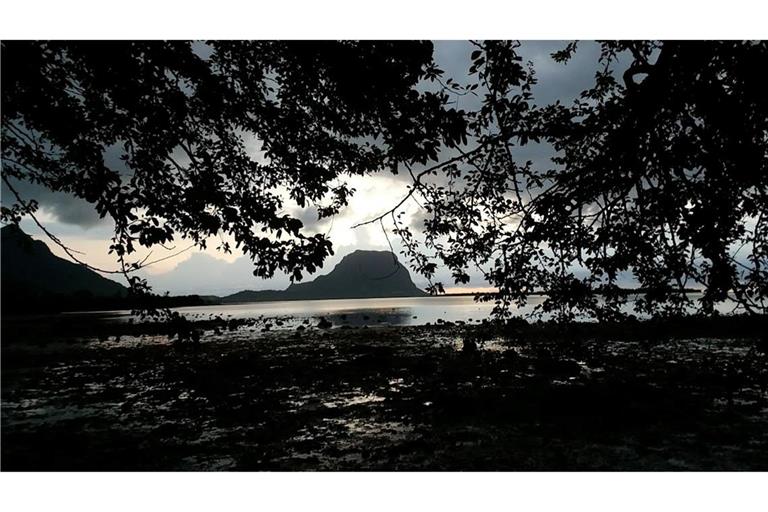 Der Berggipfel Le Morne Brabant auf Mauritius