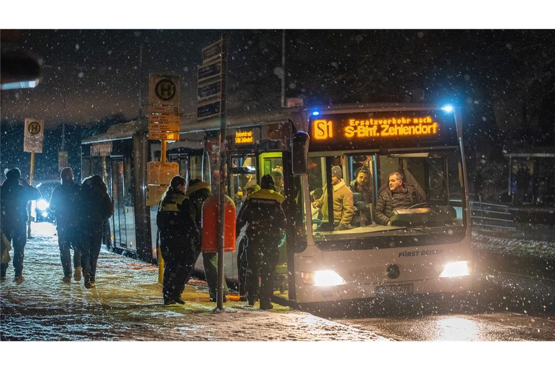 Der Berliner Südwesten ist von der Stromversorgung abgeschnitten.