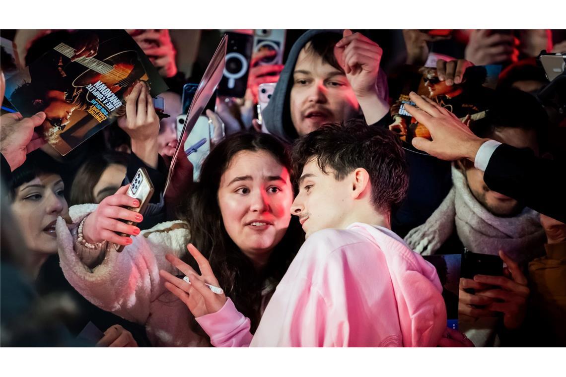 Der Besuch von Timothée Chalamet bei der Berlinale wurde auch in den sozialen Medien gepostet. (Archivbild)