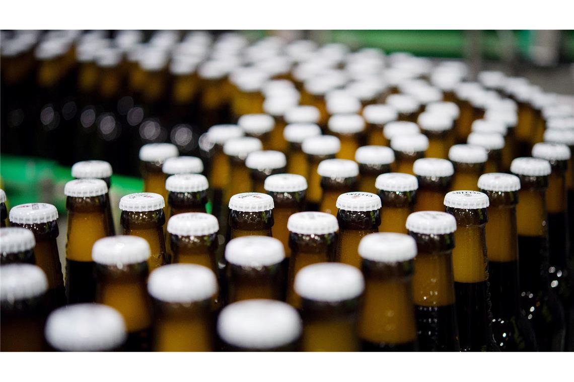 Der Bierabsatz in Deutschland ist deutlich gesunken. (Symbolbild)