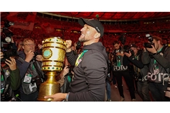 Der bisherige Höhepunkt der Ära Sebastian Hoeneß beim VfB: der Pokalsieg in Berlin am 24. Mai 2025