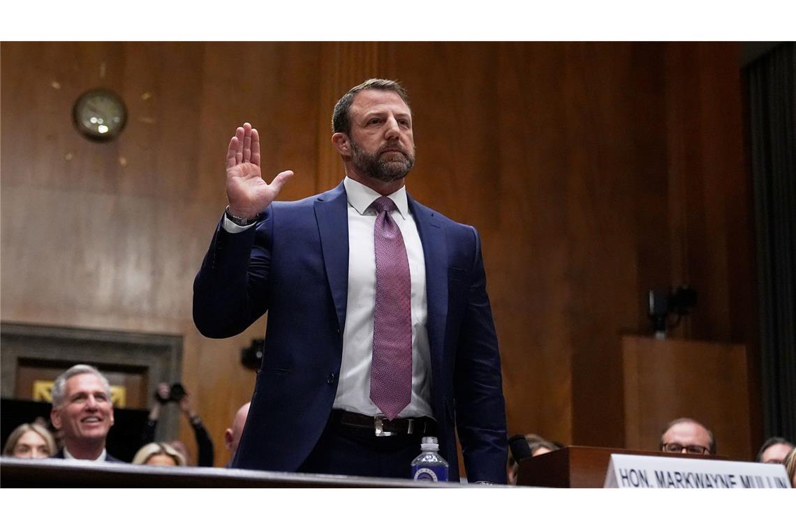Der bisherige Senator Markwayne Mullin ist als neuer Heimatschutzminister bestätigt worden. (Archivfoto)