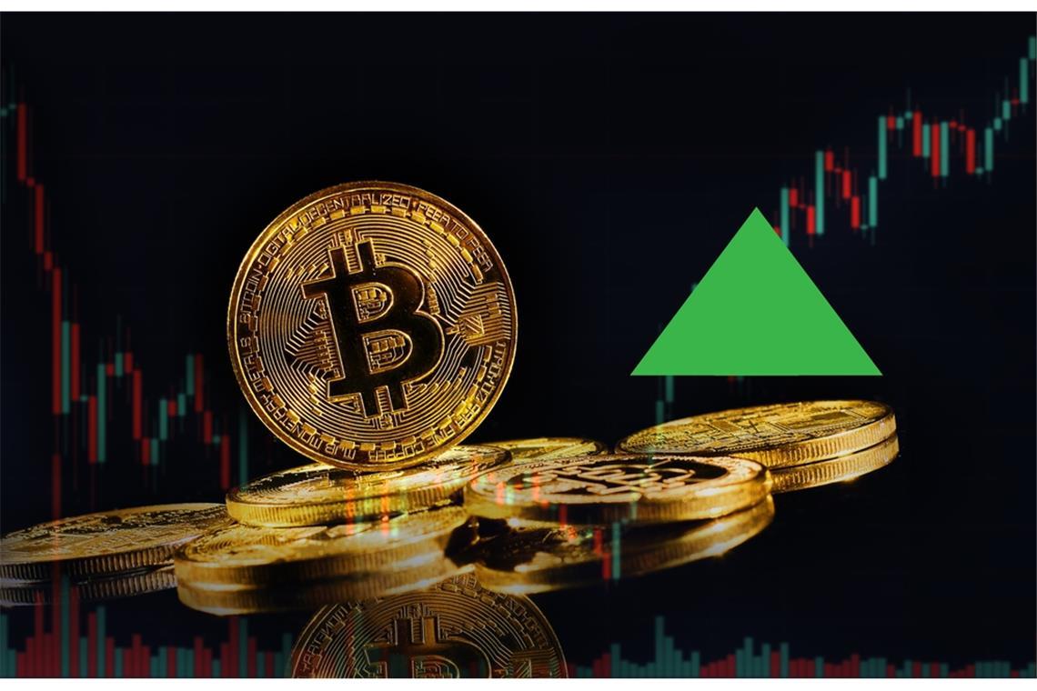 Warum steigt der Bitcoin-Kurs? Der Bitcoin-Kurs steigt weiter an.