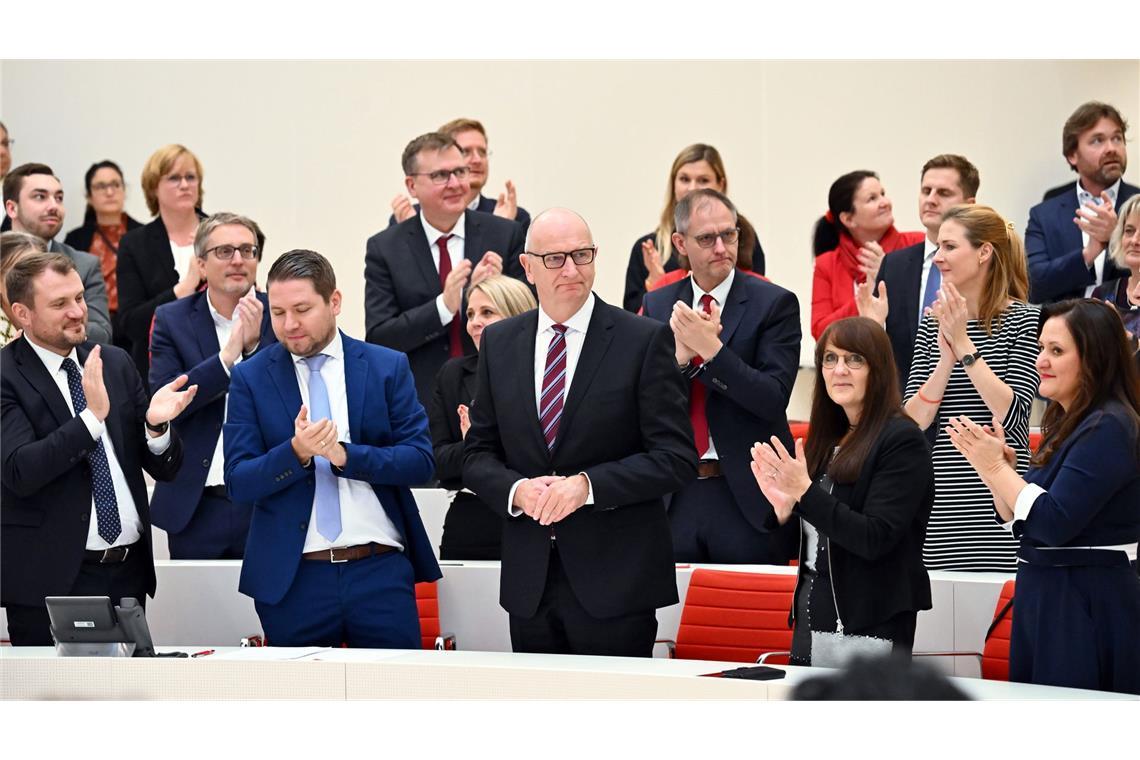 Bilder des Tages Der brandenburgische Landtag hat den SPD-Politiker Dietmar Woidke erneut zum Ministerpräsidenten gewählt.