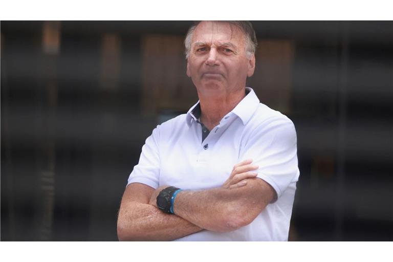 Der brasilianische Ex-Präsident Bolsonaro verbüßt eine 27-jährige Haftstrafe. (Archivbild)