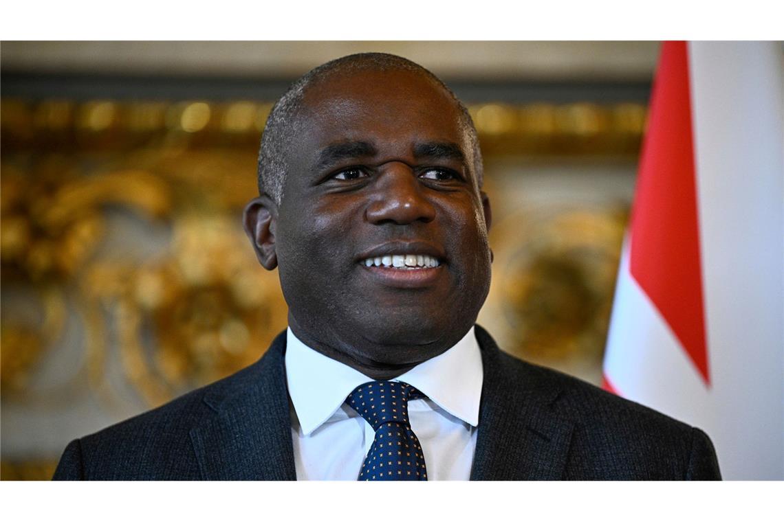 Streit um Krim: Trump geht Selenskyj an, USA erhöhen Druck Der britische Außenminister David Lammy teilte auf der Plattform X mit, er habe mit Rubio telefoniert. (Archivbild)