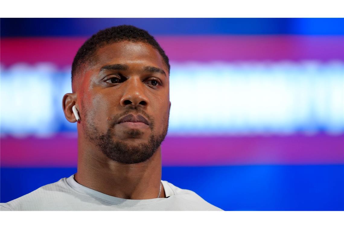 Der britische Box-Star Anthony Joshua konnte nach einem schweren Unfall das Krankenhaus verlassen (Archivbild)