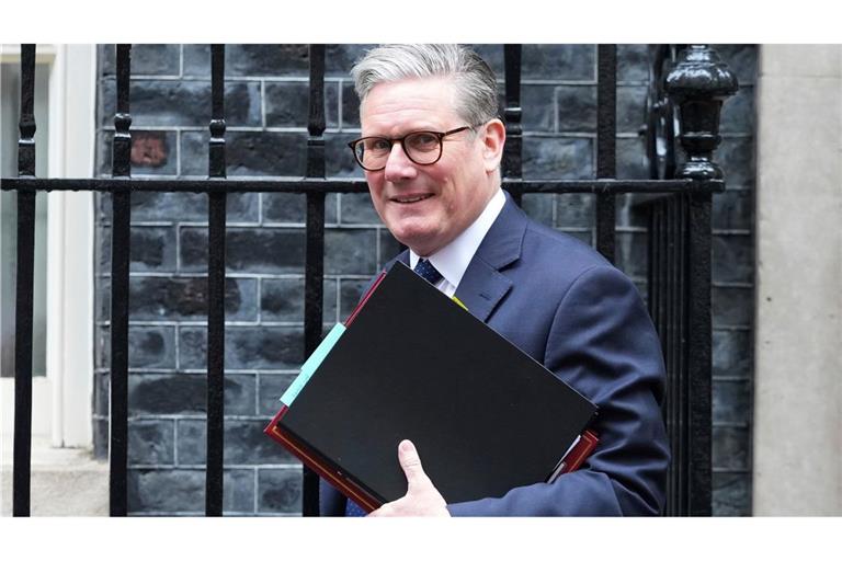 Der britische Premier Keir Starmer wird die verschärften Regeln bei einer Pressekonferenz erläutern. (Archivfoto)