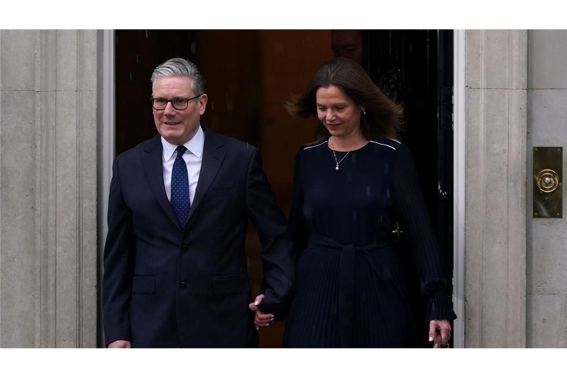 Der britische Premier macht sich auf den Weg zur "King's Speech".