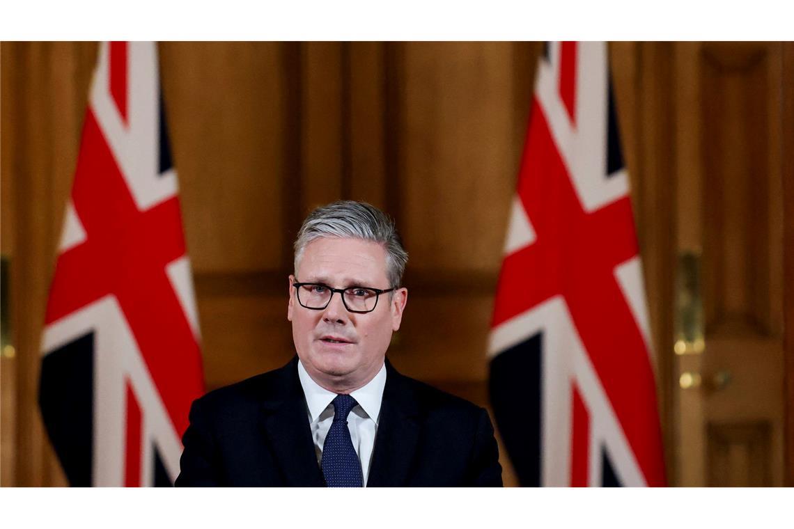 Israel zunehmend isoliert - Hamas schürt Angst um Geiseln Der britische Premier Starmer will Medien zufolge heute die Anerkennung eines palästinischen Staates verkünden. (Archivbild)