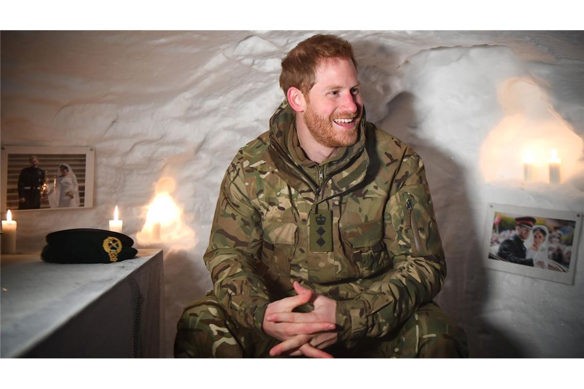 Der britische Prinz Harry diente bis 2015 über zehn Jahre in der britischen Armee. (Archivbild)