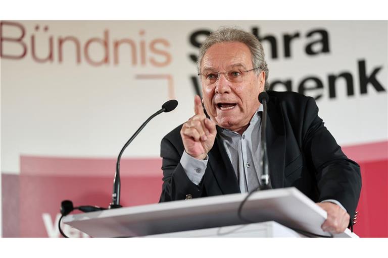 Der BSW-Politiker Klaus Ernst will des Zweiten Weltkriegs auch mit Vertretern Russlands gedenken. (Archivbild)