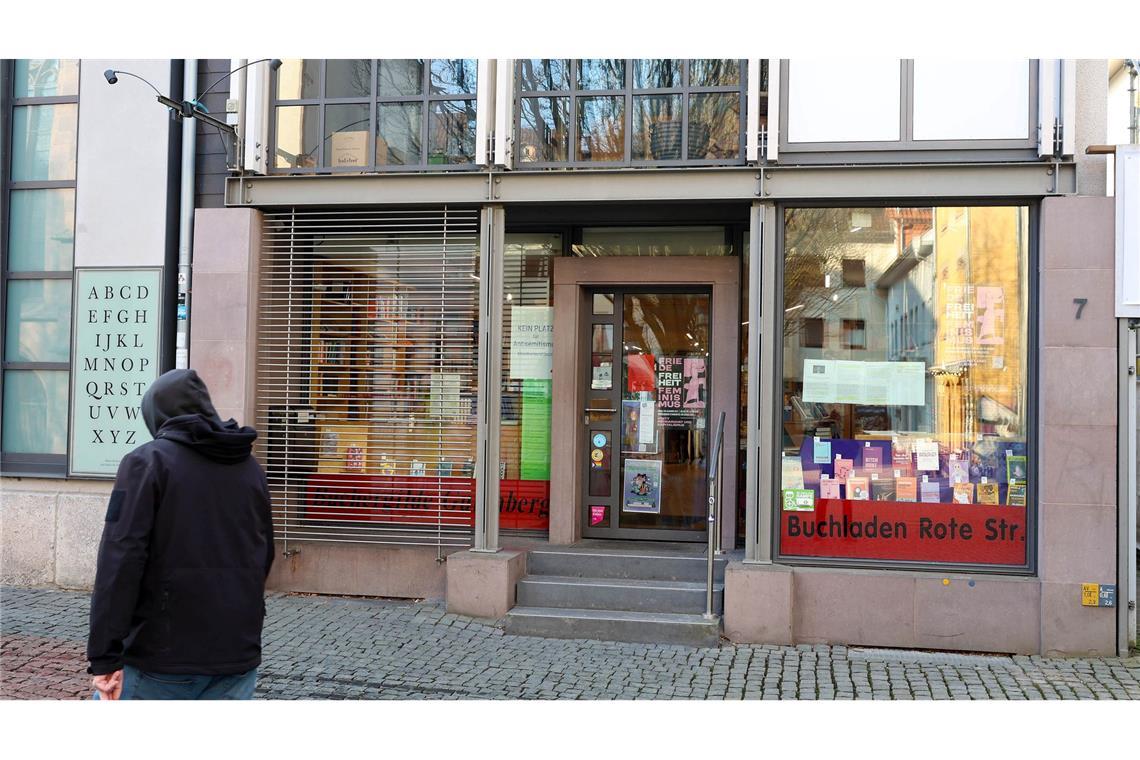 Der Buchladen "Rote Straße" in Göttingen.