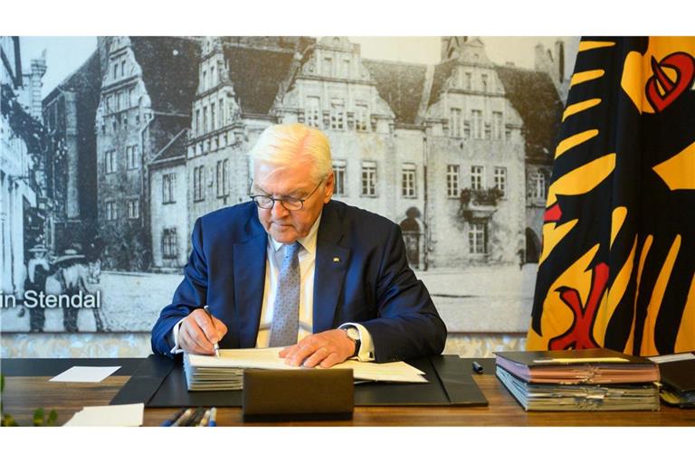 Der Bundespräsident muss noch unterschreiben. (Archivbild)