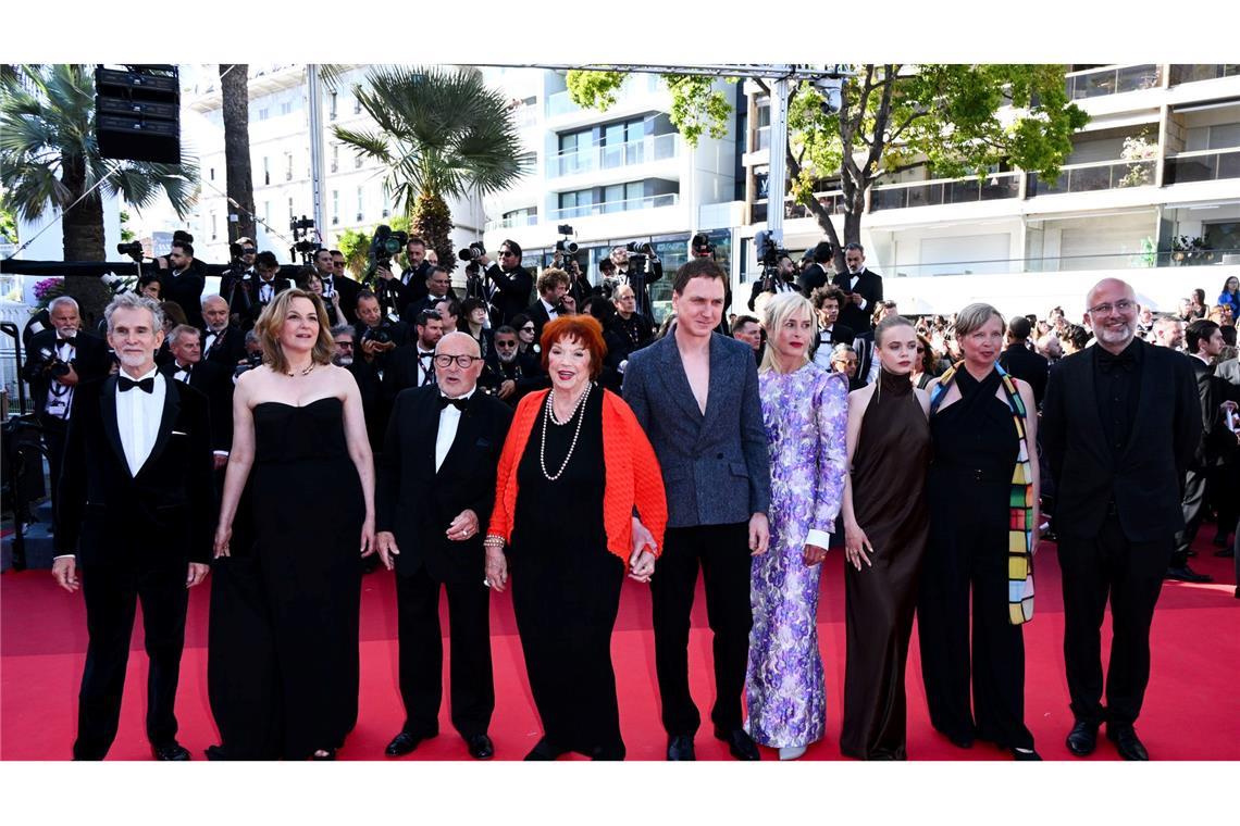 Der Cast von "Heimsuchung" kam nach Cannes.