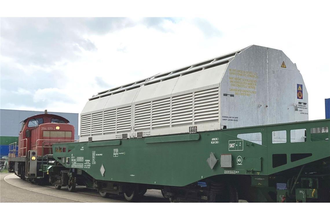 Gegner erwarten Castor-Transport aus Frankreich Der Castortransport bringt hochradioaktive Abfälle aus Frankreich nach Philippsburg. (Symbolbild)